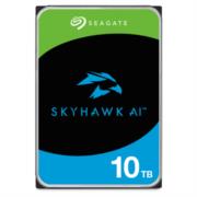 Disco Duro Seagate SkyHawk AI Surveillance 10TB 3.5" 7200RPM SATA lll 6Gbit/s Caché 256MB 16 Bahías para Videovigilancia