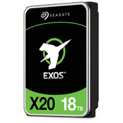 Disco Duro Seagate Interno EXOS X20 18TB 3.5 SATA3 6GB/S 256MB 7200RPM 24X7