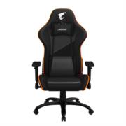 Silla Gamer Gigabyte AORUS AGC310 Soporta Hasta 150Kg Ajustable Color Negro/Naranja