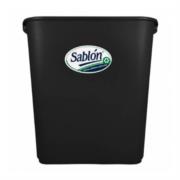 Cesto Jumbo Sablon Color Negro 8025 Con Asas