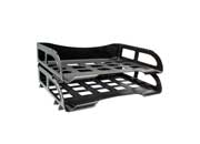 Charola Sablón 2825NE Tamaño Oficio Negra Entrada Lateral C/2