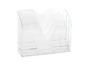 ORGANIFOLDER SABLON DE PARED CRISTAL 3 ESPACIOS