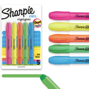 Resaltador de Gel Sharpie Highlighter C/5 colores surtidos