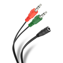 CABLE DE 2 PLUG 3.5MM ESTEREO A JACK 3.5