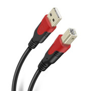 ARNES STEREN USB 2.0 DORADO P/IMPRESORA 1.8M