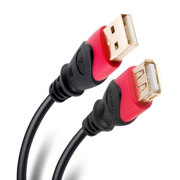 EXTENSION STEREN USB 2.0 CON CONECTORES DORADOS 3.6M