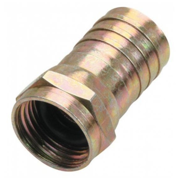 Conector Steren F P/INTEMPERIE C/GEL P/RG-6