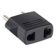 Adaptador Steren Americano a Europeo Color Negro