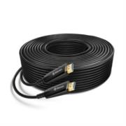 Cable HDMI Steren 4K de Fibra Óptica 30m Color Negro