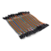 Juego de 120 Cables Dupont Steren 20cm Calibre 28AWG 40 cables plug a plug 40 jack a plug y 40 jack a jack