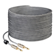 Cable de Audio Steren Plug a Plug 6.3mm 15m Conectores Metálicos con Recubrimiento Dorado