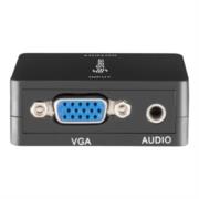 Convertidor Steren VGA a HDMI Soporta Full HD 1080p Color Negro