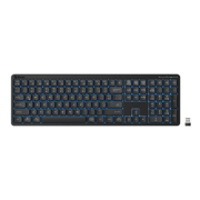 Teclado Inalambrico Steren  4 en 1 Y BAT REC C/ILUM