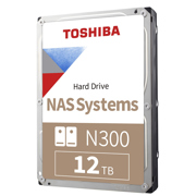 Disco Duro Interno Toshiba 12TB N300 NAS 3.5P 7200RPM 256MB