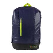 Mochila TechZone 15.6" Waterproof Plástico Tipo Chamarra para Laptop Color Azul-Verde y Negro