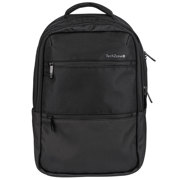 Backpack TechZone Max II Negra Hecha con Materiales Duraderos para Laptops de Hasta 16"