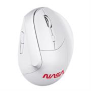 Mouse Inalambrico TechZone NASA Ergonómico 1600dpi Color Blanco