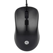 Mouse Alambrico TechZone de Materiales ABS 3Botones 1200Dpi Longitud de Cable 1.35Metros