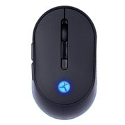Mouse Inalambrico TechZone Thunder Recargable BT DPI 1200 2400 3200 Luz RGB y Navegacion