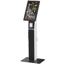 Kiosco Techzone Android 21.5 con pedestal de piso