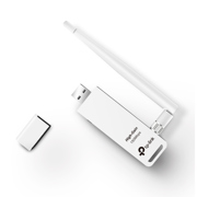 Adaptador Wi-Fi USB TP-Link TL-WN722N N150 150Mbps 2.4GHz Antena Desmontable 4dBi