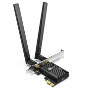 Adaptador TP-Link Dual Band Wi-Fi6 Bluetooth PCI Express con High Gain External Antennas