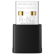 Adaptador Mercusys de TP-Link inalambrico Wi-Fi y Bluetooth 5 0 nano doble banda 433 Mbps 5 GHz 200 Mbps 2 4 GHz AC650