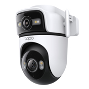 Camara de Seguridad Tapo de TP-Link Inteligente de Exterior con Doble Lente 360gdo 2K 3MP IP66 compatible Alexa