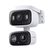 Camara de seguridad TP-Link exterior lente dual 2K 3MP movimiento horizontal vertical detecta personas personas mascotas