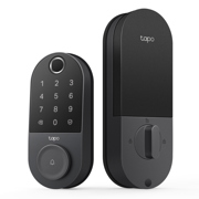 Cerradura Electrónica TP-Link Teclado numerico huella digital y llave convencional bateria incluida