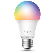 Foco inteligente TP-Link RGB Multicolor 800 lumenes intensidad regulable 60W control voz y app paq 4 piezas