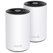 Punto de Acceso TP-Link MU-MIMO MESH Wi-Fi 6 Tri-Band 574 Mbps at 2 4 GHz 2402 Mbps at 5 GHz 2402 Mbps at 6 GHz 2 pack