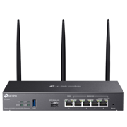 Router Omada by TP-Link Wi-Fi6 Gigabit VPN 1×Gigabit SFP WAN/LAN Port 1×Gigabit RJ45