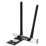 Tarjeta de red Mercusys de TP-Link PCIe Bluetooth 5 3 2402 Mbps 5 GHz 574 Mbps 24 GHz Wi-Fi 6 AX3000