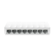 Switch para escritorio Tp-link 8Puertos RJ45 10/100/1000Mbps de auto-negociación Admite QoS 802.1p/DSCP e IGMP Snooping