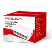 Switch de escritorio Mercusys de Tp-link de 5 puertos 10 / 100Mbps