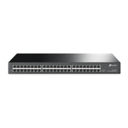 Switch TP-Link 48-Port Gigabit Switch 48× Gigabit RJ45 Ports 1U 19-inch Rack-mountable Steel Case Plug and Play