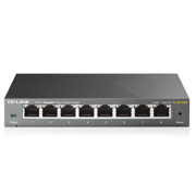 Switch TP-Link 8-Port Gigabit Easy Smart Switch 8×Gigabit RJ45Ports Desktop Steel Case