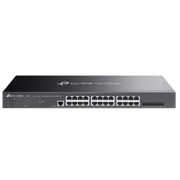 Switch Omada by TP-Link 24-Port Gigabit L2 Managed Switch with 4 SFP Slots 24× Gigabit RJ45 Ports 4× Gigabit SFP Slots