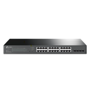 Switch Omada by TP-Link 24-Port Gigabit L2 Managed Switch with 4 10GE SFP Slots 24× Gigabit RJ45 Ports 4× 10G SFP Slots