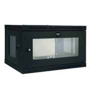 Tripp Lite Mini Gabinete SmartRack 6U Bajo Perfil Profundidad de Switch Inst. en Pared Ventana de Acrílico Transparente