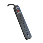 Supresor Tripp Lite Sobretensiones Protect 6 Tomacorrientes Cable 1.83m 790 Joules Color Negro