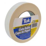 Cinta Adhesiva Tuk Doble Capa Papel 0.24x33m Pza