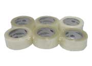 CINTA TUK EMPAQUE TRANSPARENTE .48 X 150 MTS C/6