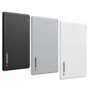 Localizador Verbatim My Finder Bluetooth Tarjeta 3 pack Negro Gris y Blanco