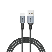 Cable Verbatim Cable USB-A a USB-C 18W para sincronización y carga - Negro
