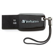 Memoria USB Verbatim Flash Ergo 16 GB - Negro