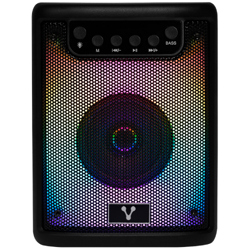 MINI BAFLE VORAGO KSP-180 NEGRO 3" 10WATTS RMS / RECARGABLE / TWS BT 4HRS CARGA USB TIPO C