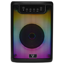 MINI BAFLE VORAGO KSP-205 NEGRO 4" 10WATTS RMS / RECARGABLE / TWS BT 4HRS CARGA USB TIPO C