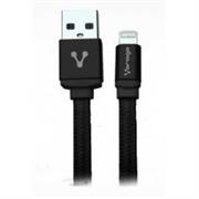 Cable Vorago CAB-119 Negro USB-Apple Lightinig 1Metro Negro